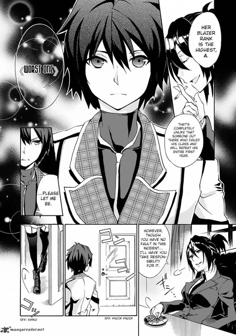 Rakudai Kishi no Cavalry Chapter 1 page 8