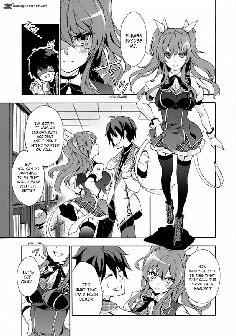 Rakudai Kishi no Cavalry Chapter 1 page 9