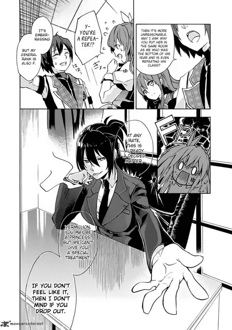 Rakudai Kishi no Cavalry Chapter 1 page 20