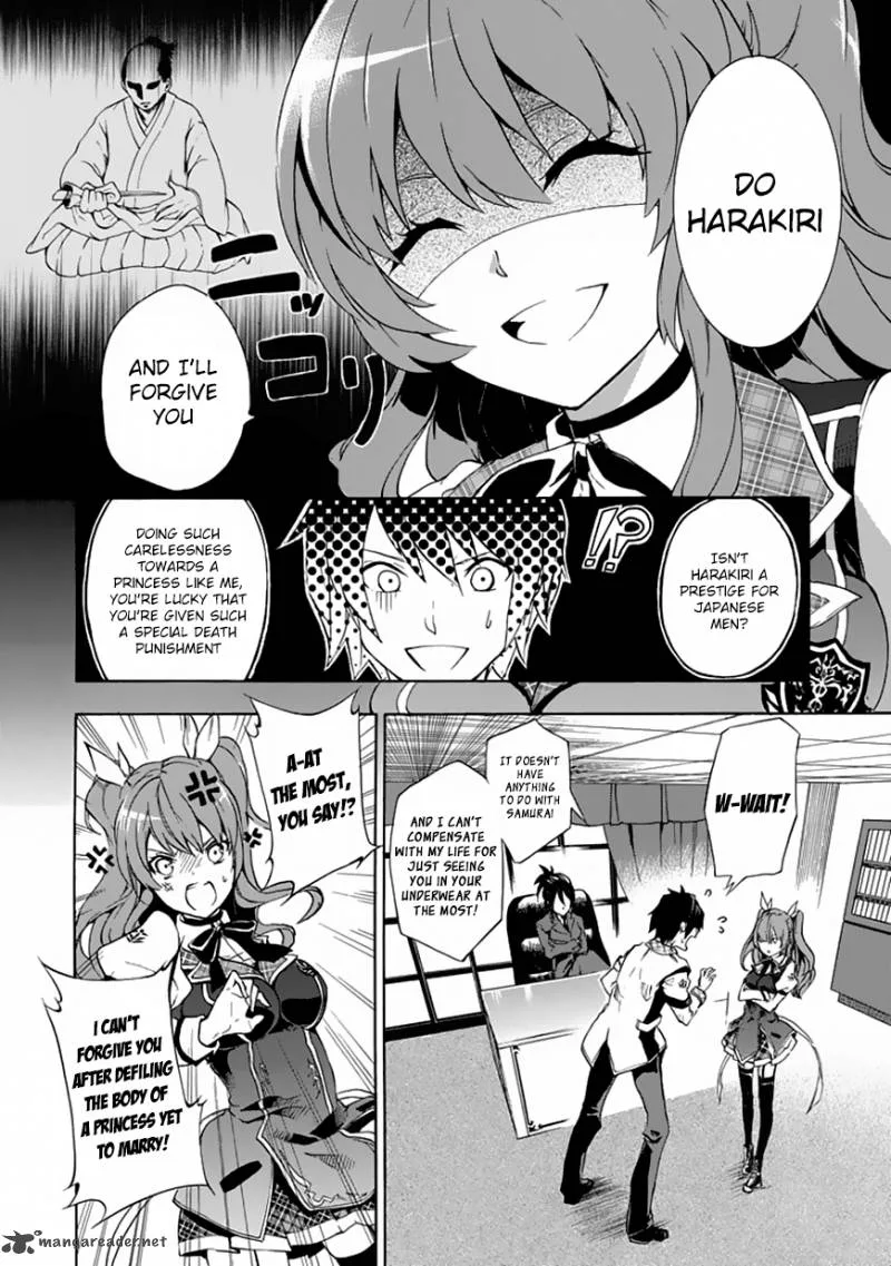 Rakudai Kishi no Cavalry Chapter 1 page 10