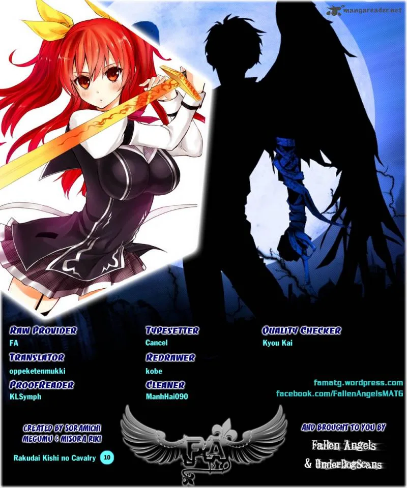 Rakudai Kishi no Cavalry Chapter 10 page 1
