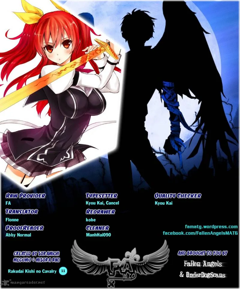 Rakudai Kishi no Cavalry Chapter 11 page 1