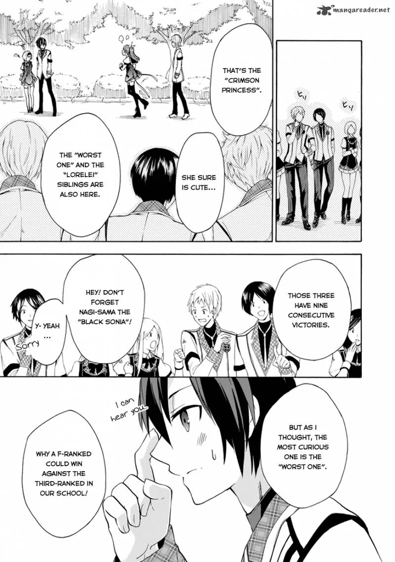 Rakudai Kishi no Cavalry Chapter 11 page 34