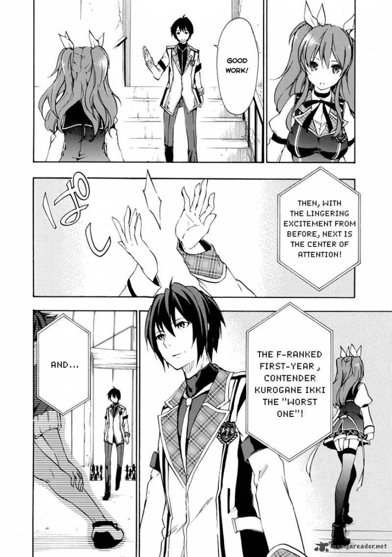 Rakudai Kishi no Cavalry Chapter 11 page 12