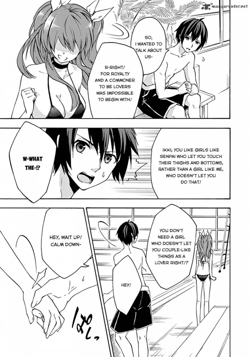 Rakudai Kishi no Cavalry Chapter 14 page 34