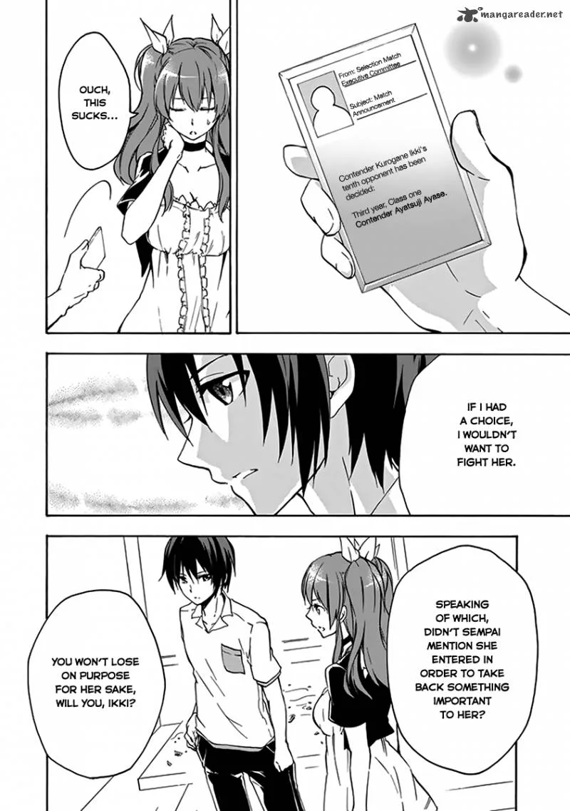 Rakudai Kishi no Cavalry Chapter 15 page 28