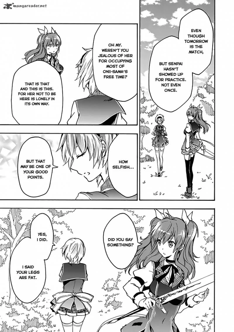 Rakudai Kishi no Cavalry Chapter 15 page 33