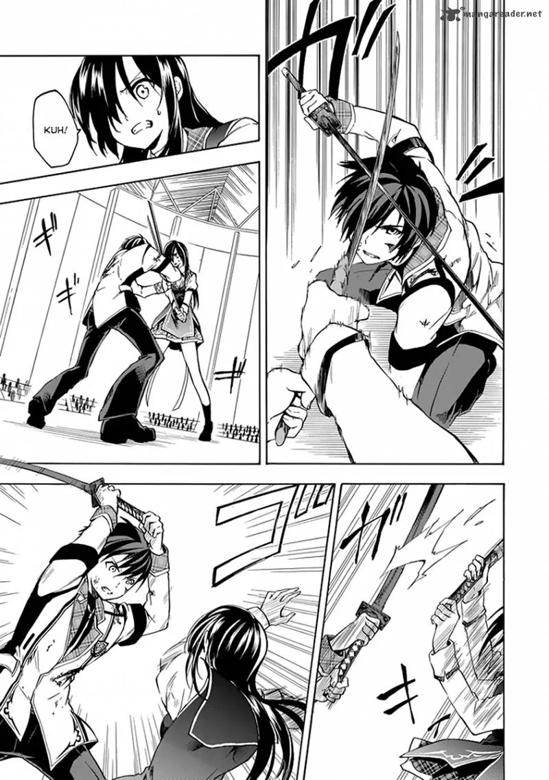 Rakudai Kishi no Cavalry Chapter 17 page 12