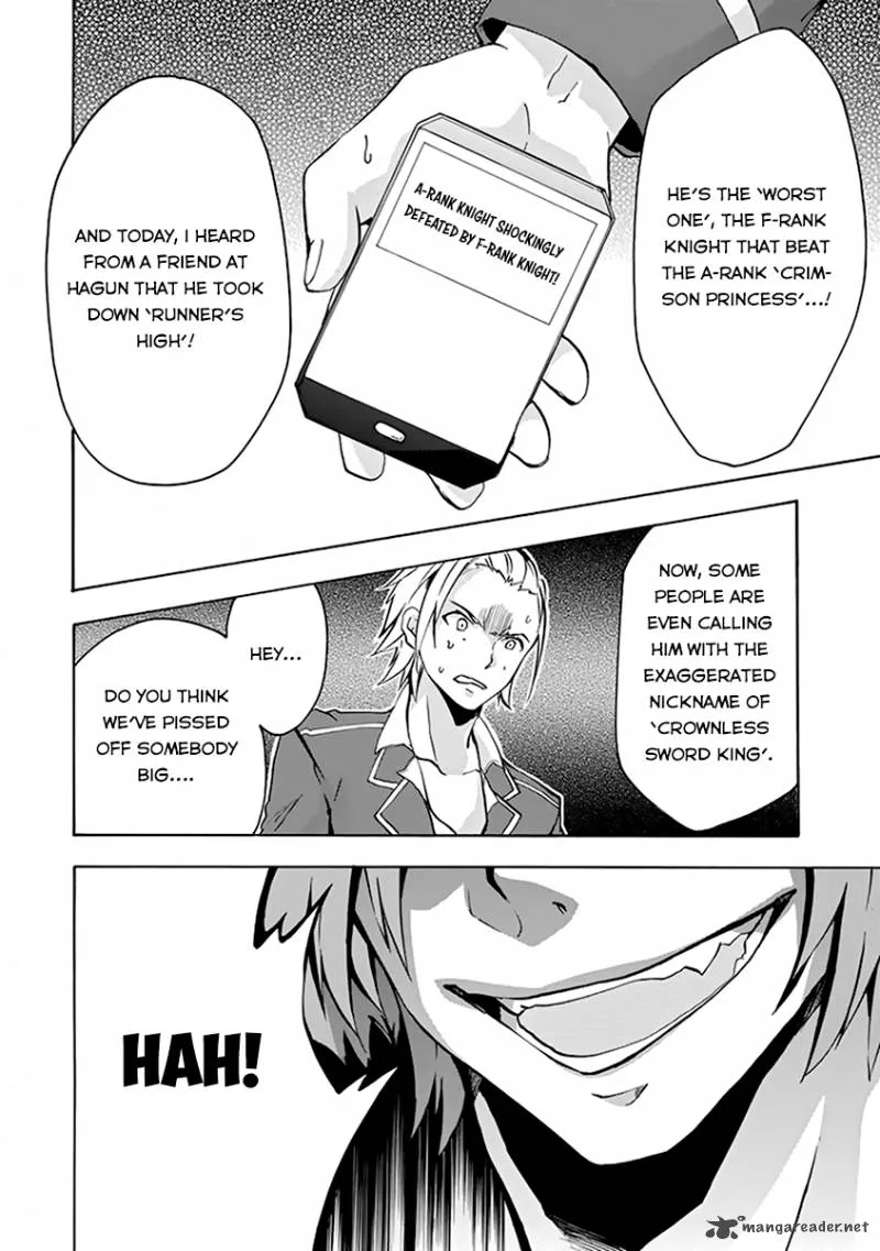 Rakudai Kishi no Cavalry Chapter 18 page 20