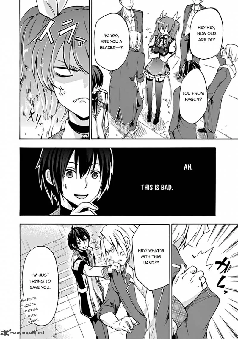 Rakudai Kishi no Cavalry Chapter 18 page 14