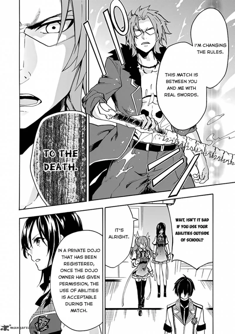 Rakudai Kishi no Cavalry Chapter 18 page 28