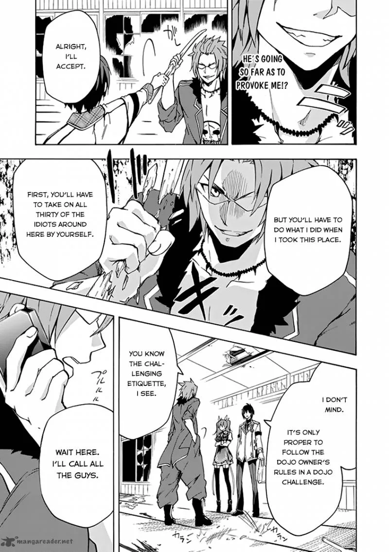 Rakudai Kishi no Cavalry Chapter 18 page 25