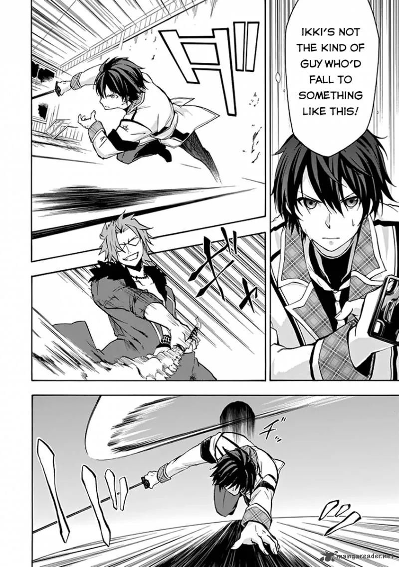 Rakudai Kishi no Cavalry Chapter 18 page 38