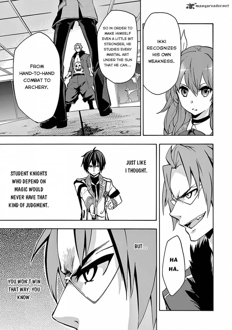 Rakudai Kishi no Cavalry Chapter 19 page 14