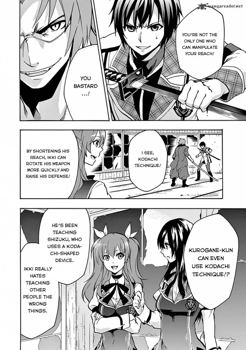 Rakudai Kishi no Cavalry Chapter 19 page 13