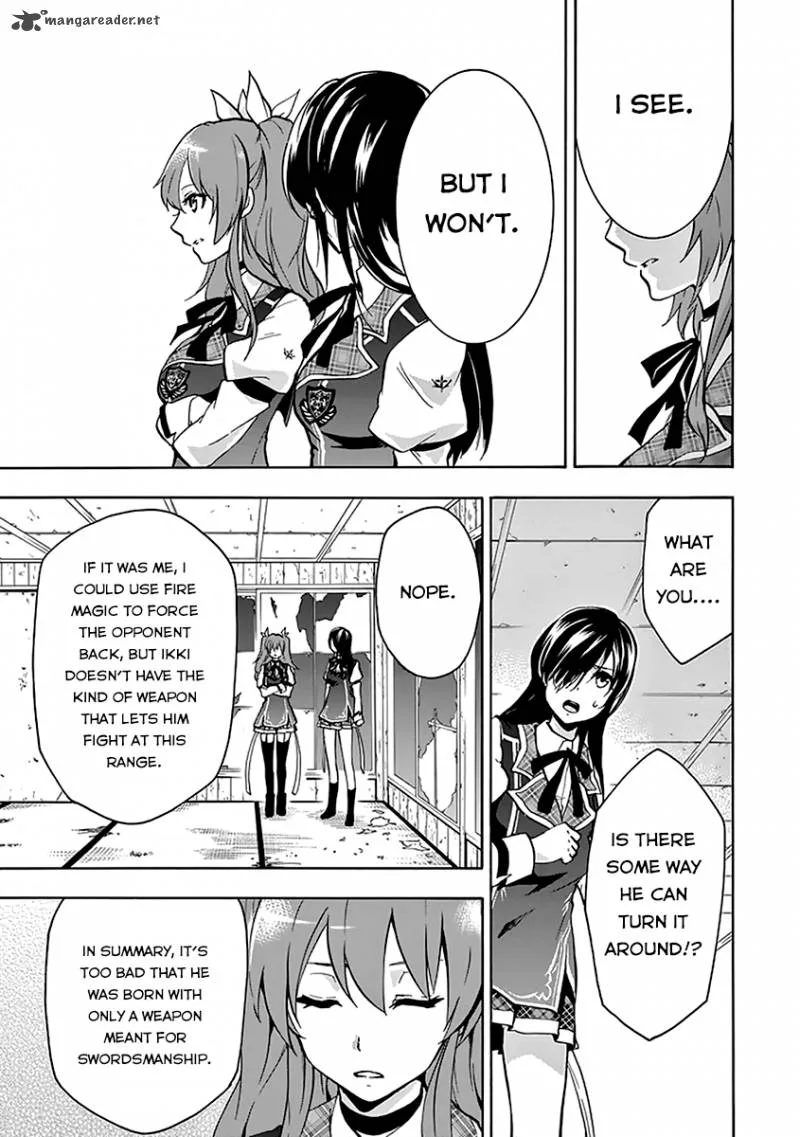 Rakudai Kishi no Cavalry Chapter 19 page 22
