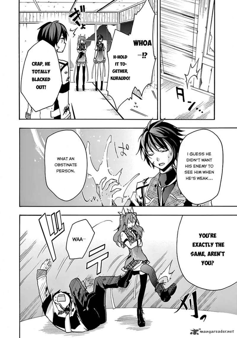 Rakudai Kishi no Cavalry Chapter 19 page 52