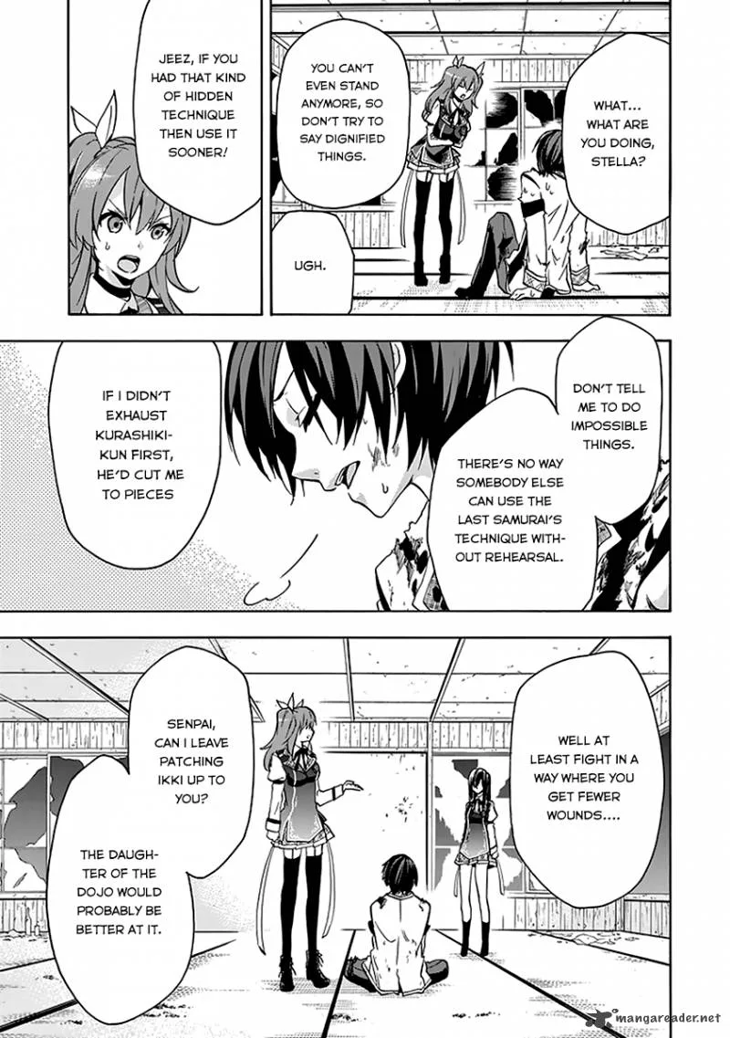 Rakudai Kishi no Cavalry Chapter 19 page 53