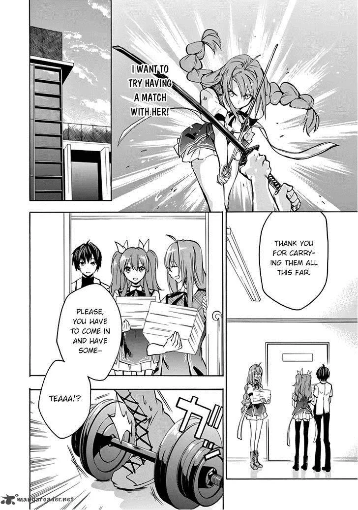 Rakudai Kishi no Cavalry Chapter 22 page 37