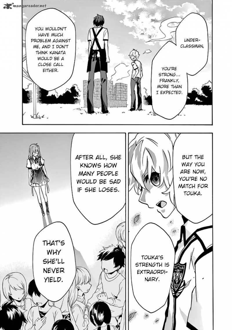 Rakudai Kishi no Cavalry Chapter 23 page 22