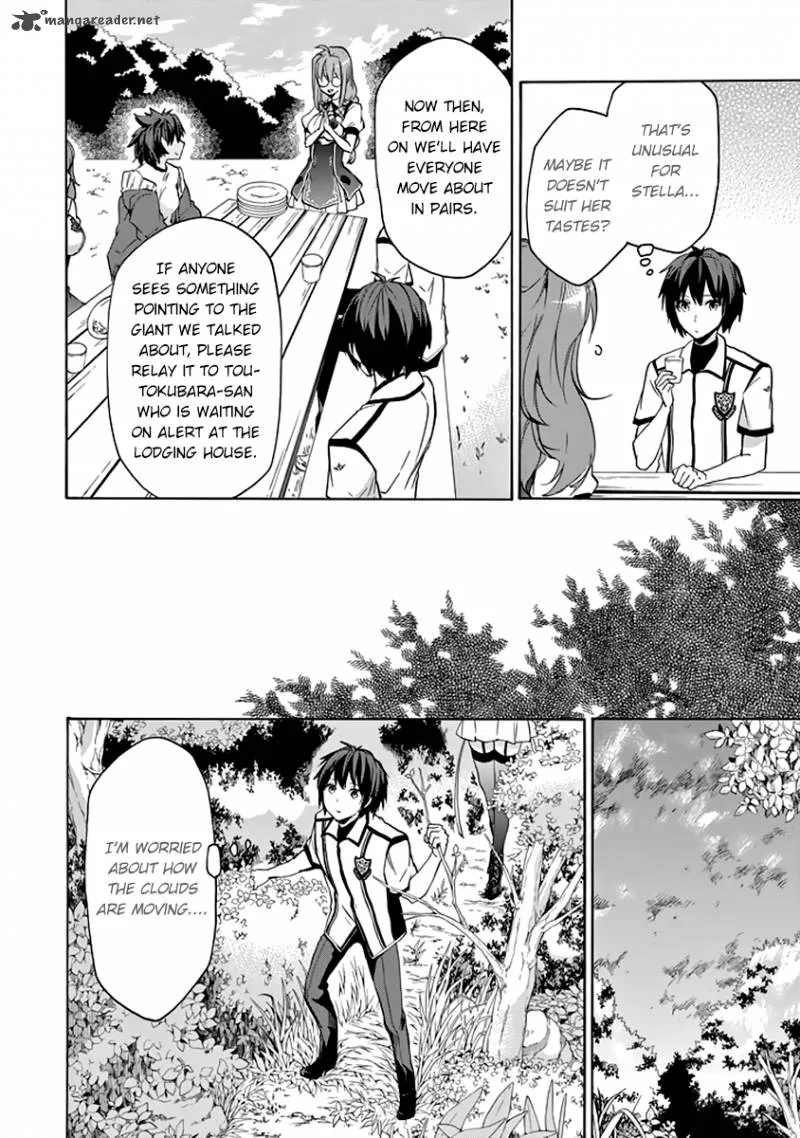 Rakudai Kishi no Cavalry Chapter 23 page 25