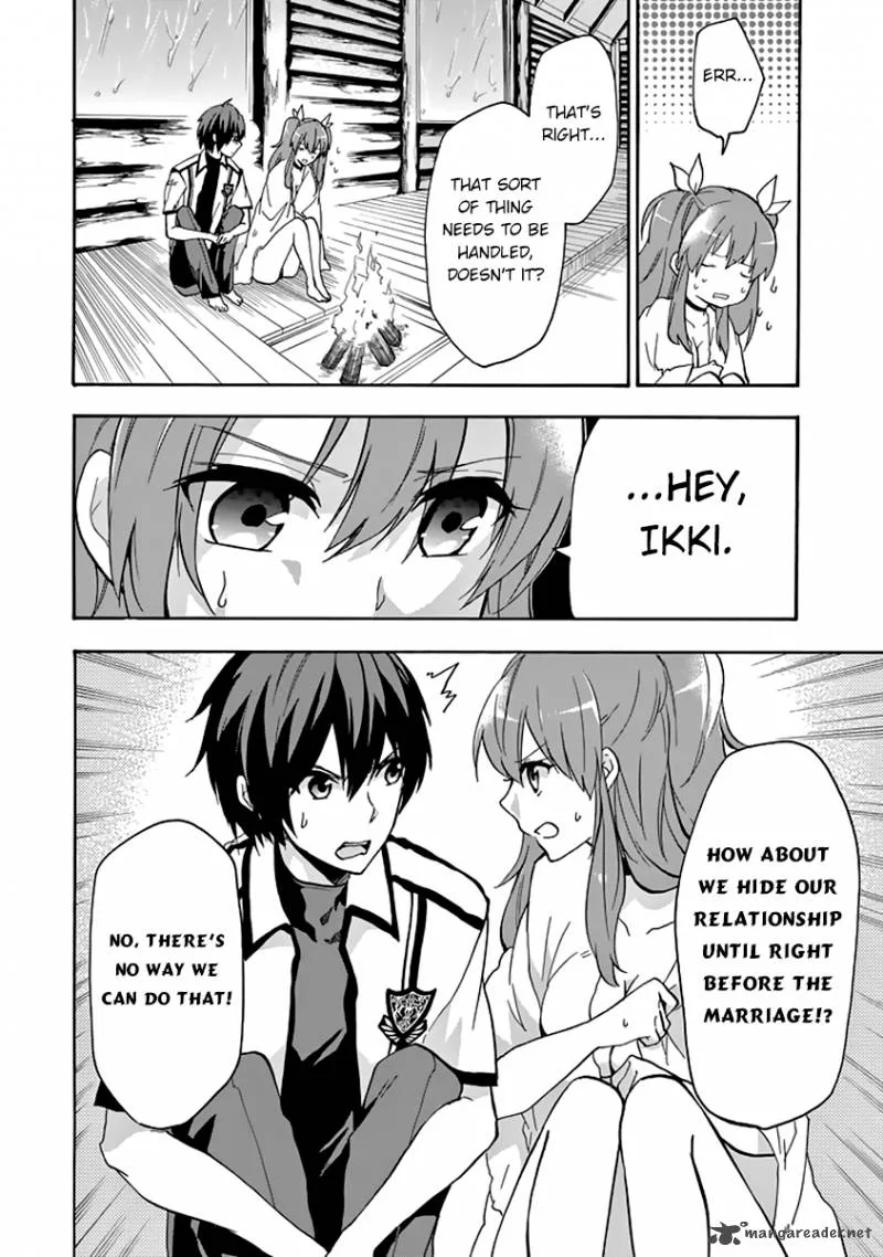 Rakudai Kishi no Cavalry Chapter 24 page 7