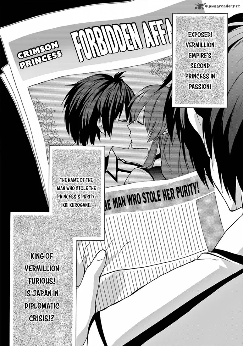 Rakudai Kishi no Cavalry Chapter 26 page 27