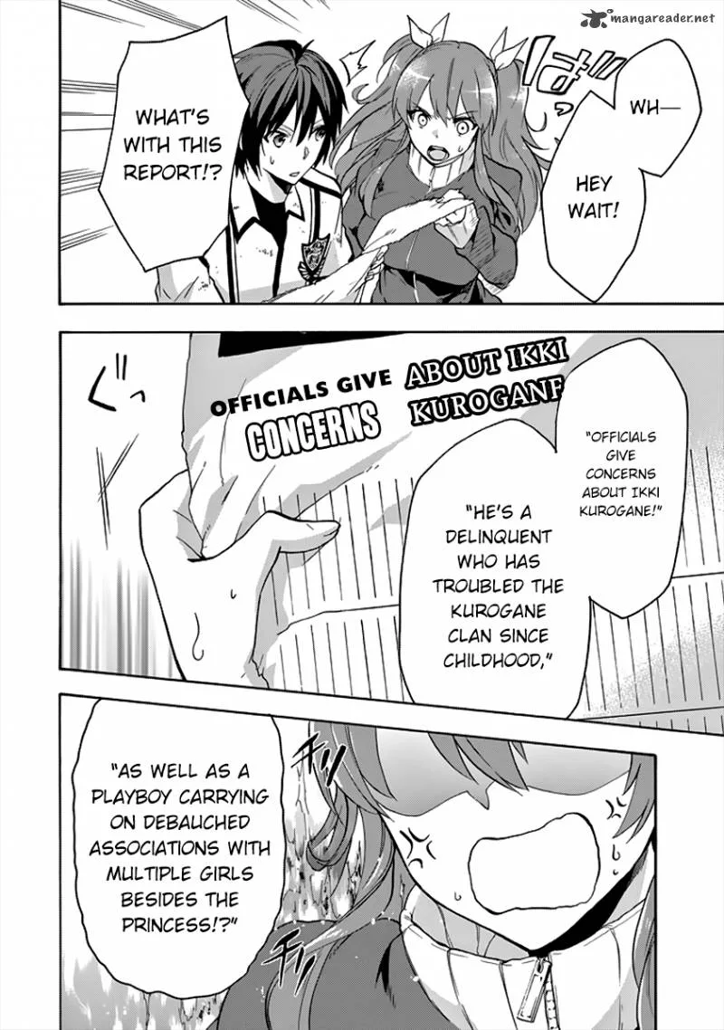 Rakudai Kishi no Cavalry Chapter 26 page 29