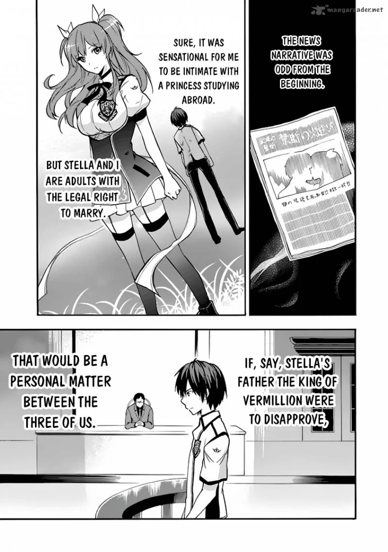 Rakudai Kishi no Cavalry Chapter 27 page 12