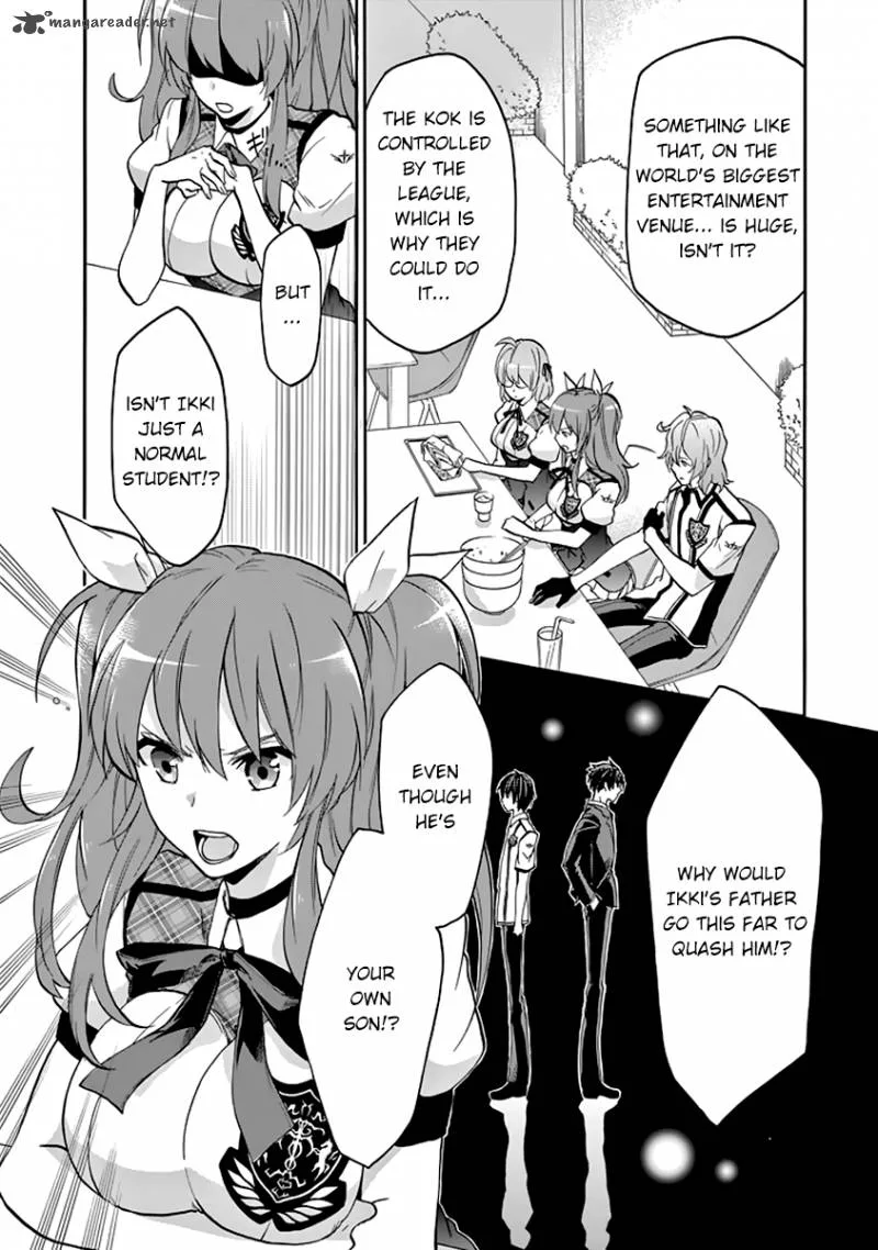 Rakudai Kishi no Cavalry Chapter 27 page 22