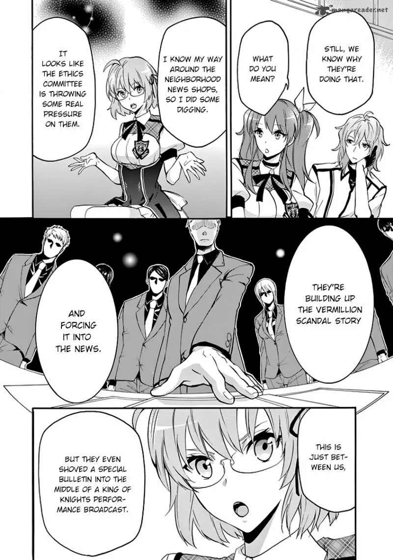 Rakudai Kishi no Cavalry Chapter 27 page 21