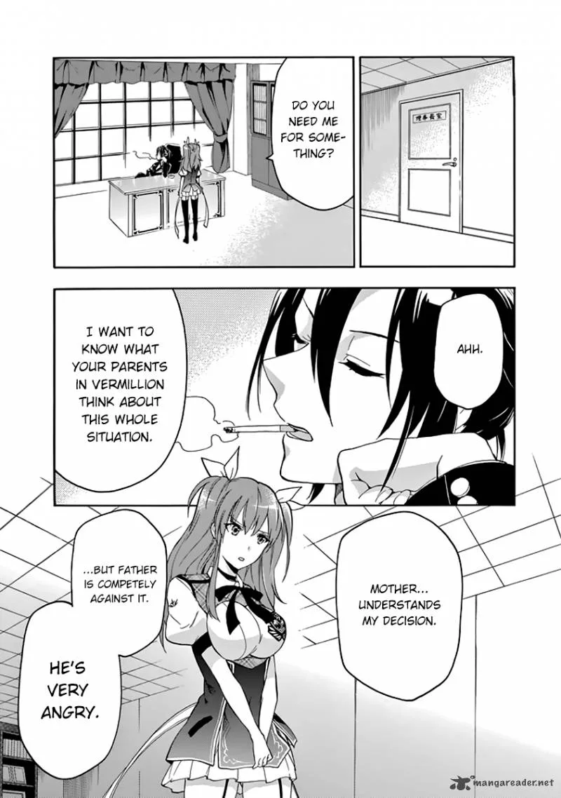 Rakudai Kishi no Cavalry Chapter 27 page 40