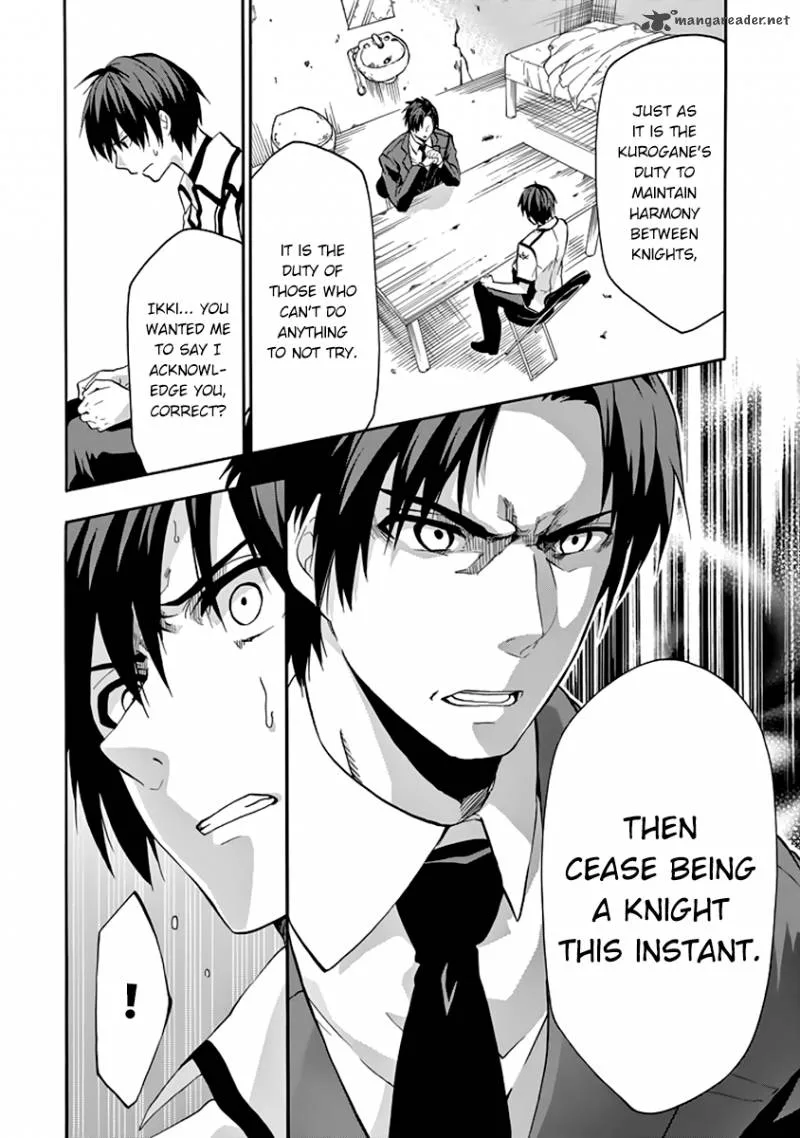 Rakudai Kishi no Cavalry Chapter 28 page 35