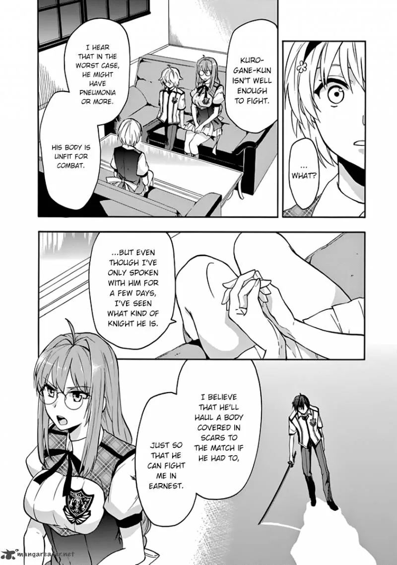 Rakudai Kishi no Cavalry Chapter 29 page 34