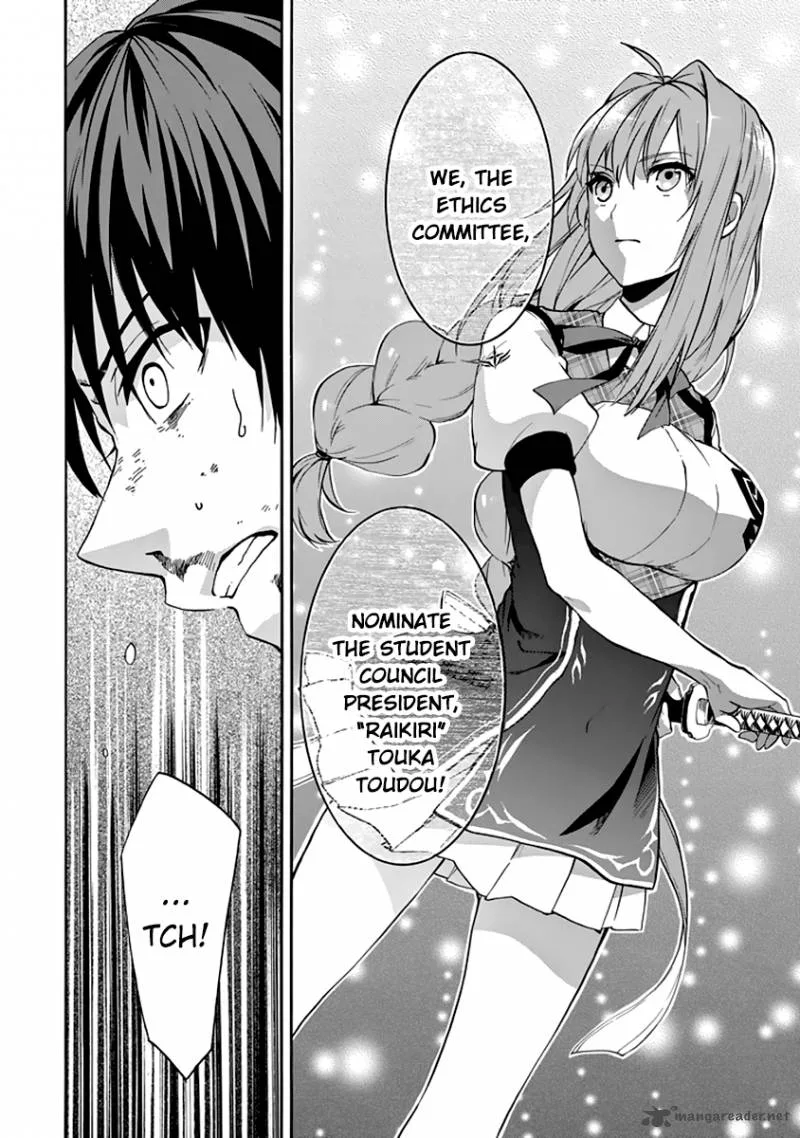 Rakudai Kishi no Cavalry Chapter 29 page 19