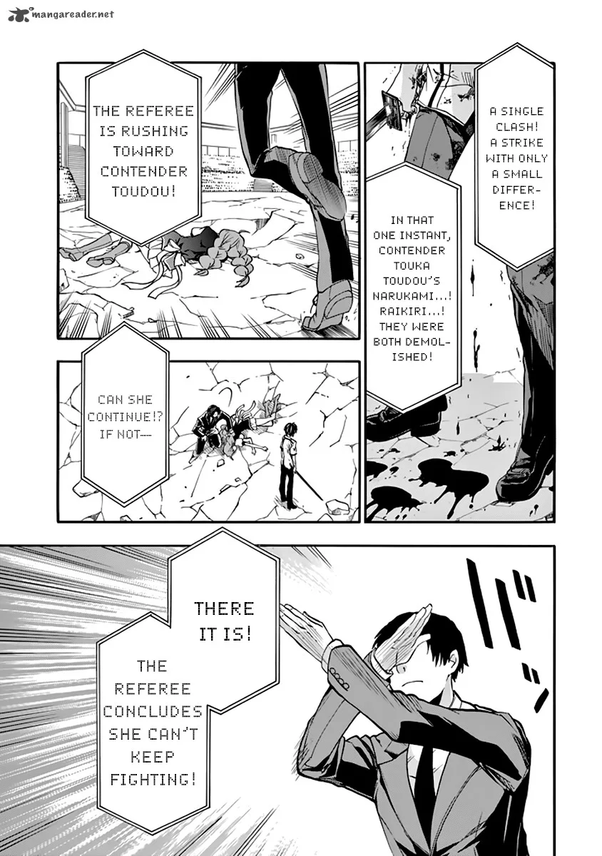 Rakudai Kishi no Cavalry Chapter 31 page 34