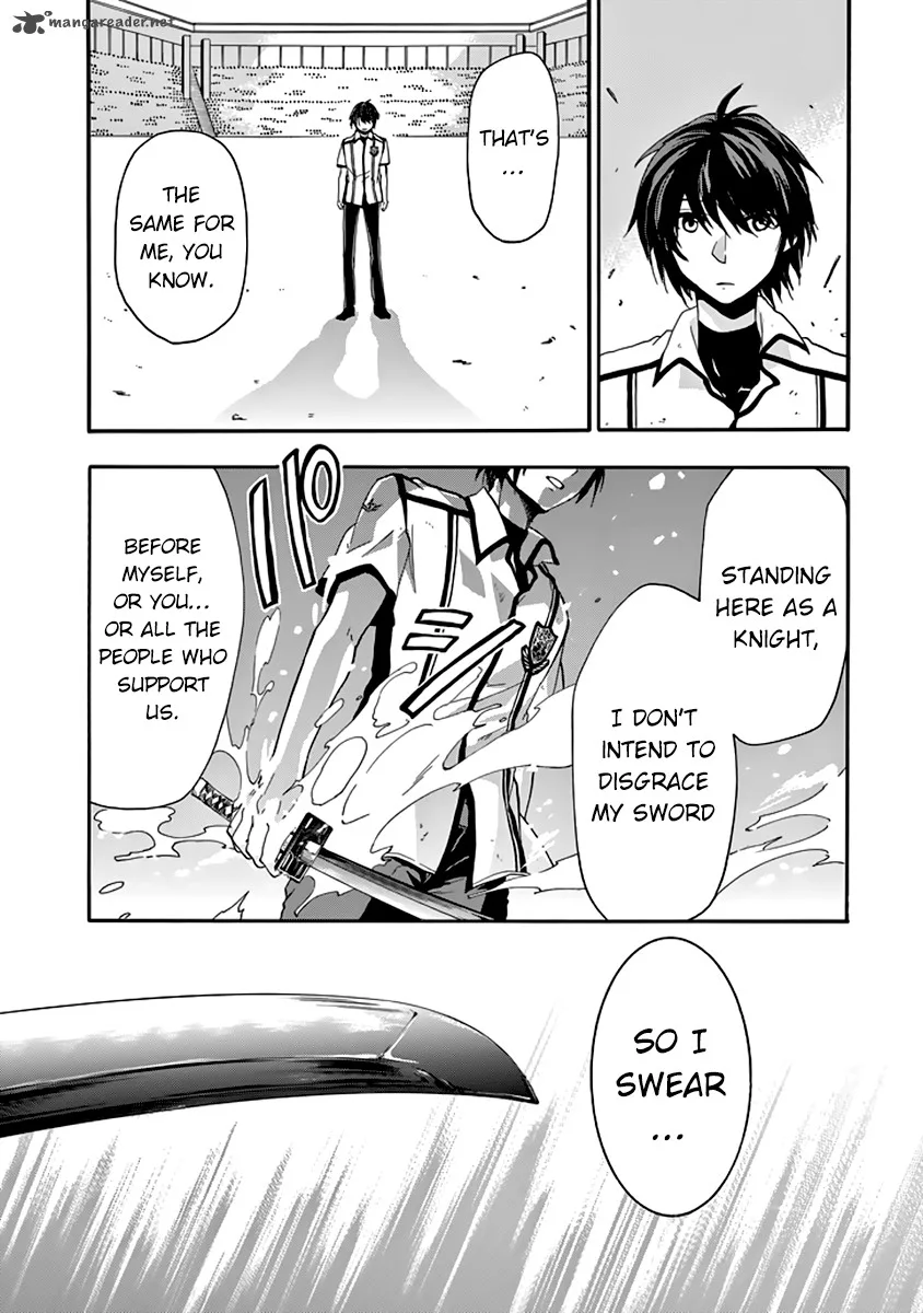 Rakudai Kishi no Cavalry Chapter 31 page 16