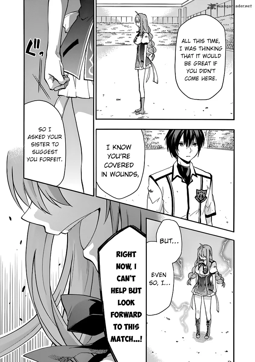 Rakudai Kishi no Cavalry Chapter 31 page 14