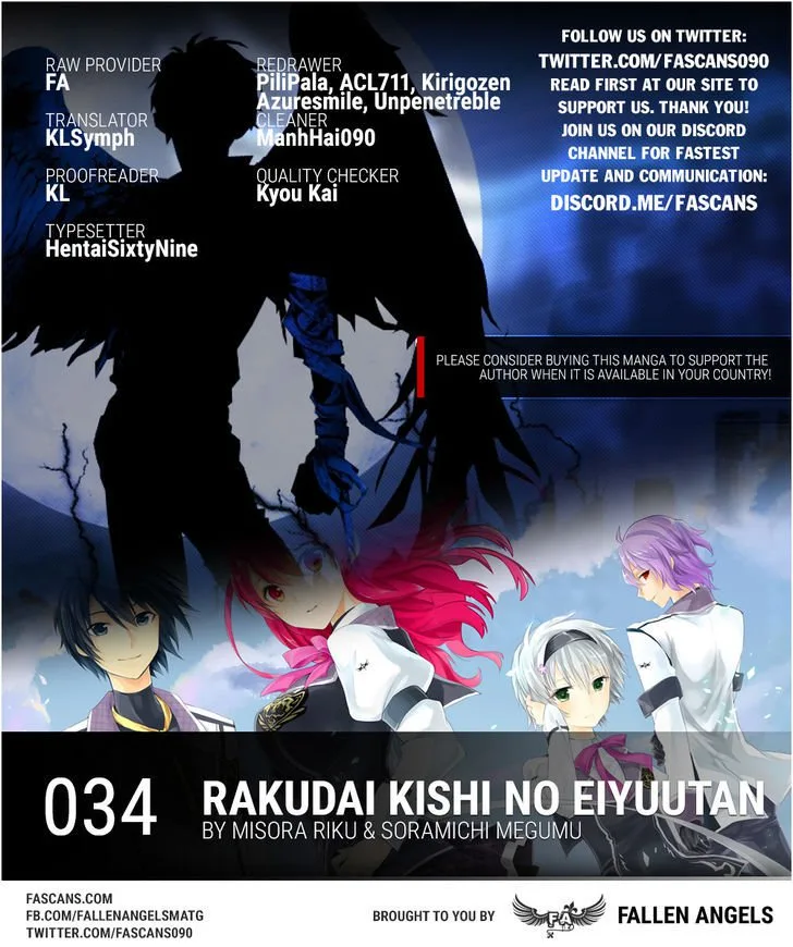 Rakudai Kishi no Cavalry Chapter 34 page 39