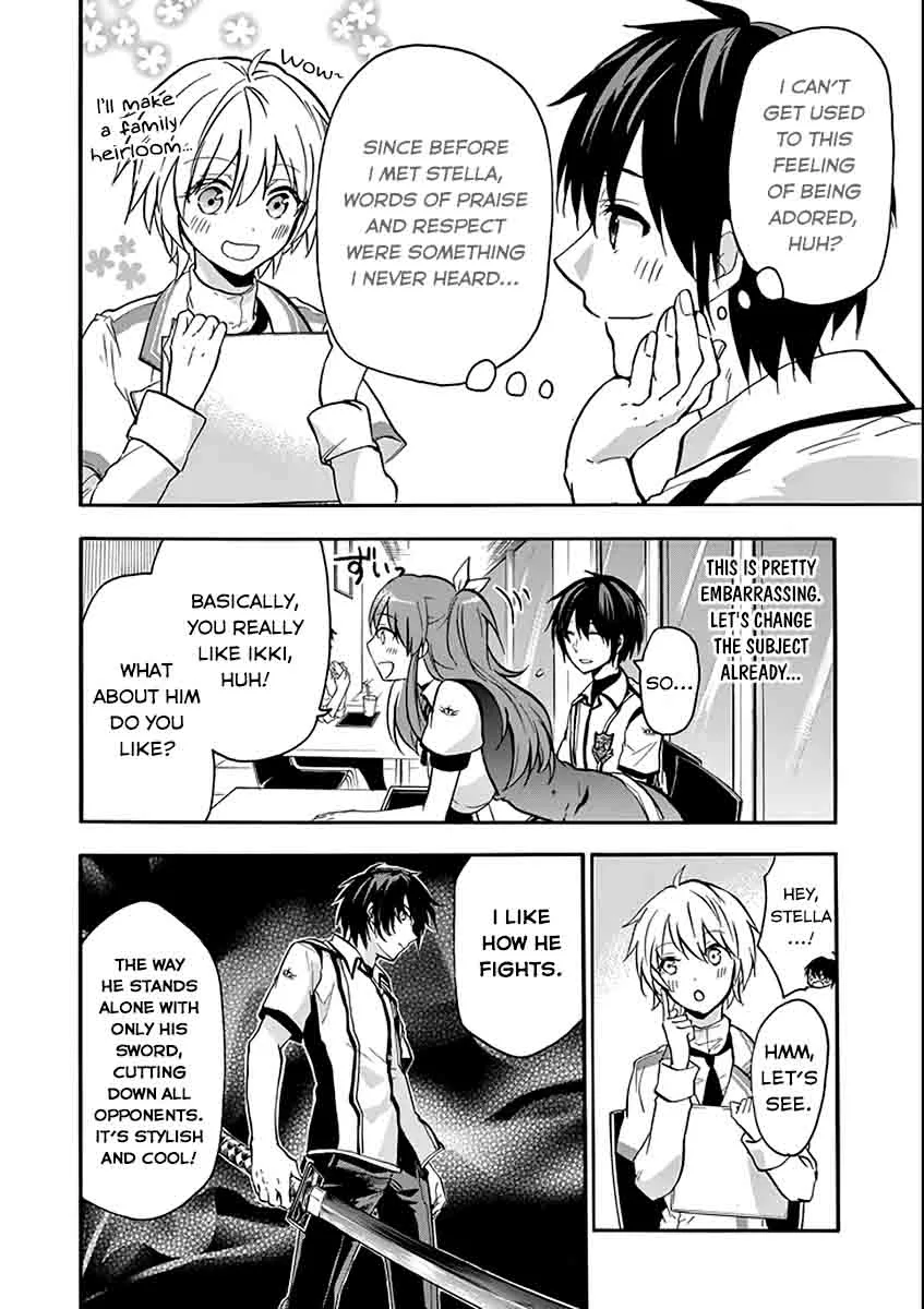 Rakudai Kishi no Cavalry Chapter 35 page 14