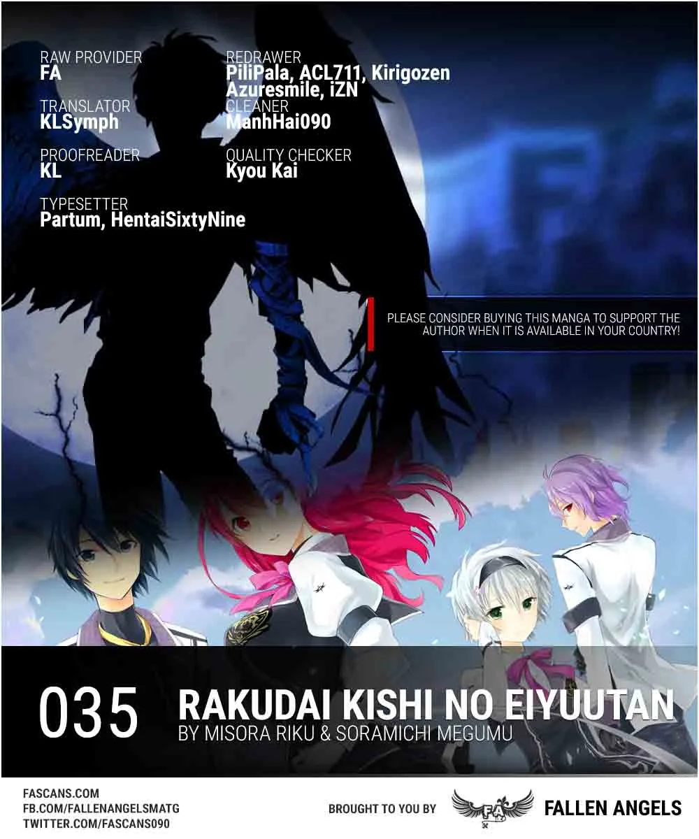 Rakudai Kishi no Cavalry Chapter 35 page 37