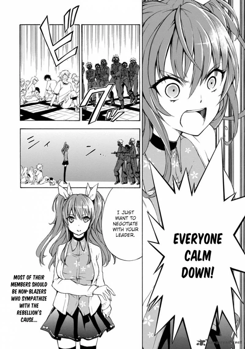 Rakudai Kishi no Cavalry Chapter 6 page 17