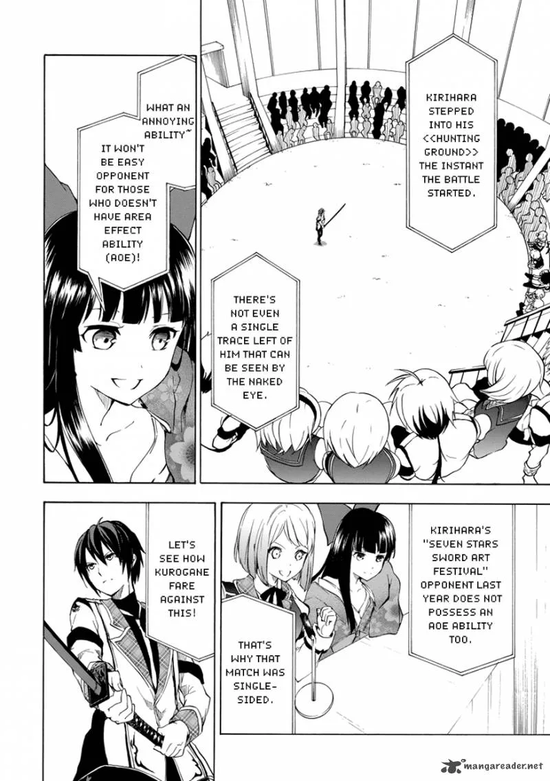 Rakudai Kishi no Cavalry Chapter 8 page 4