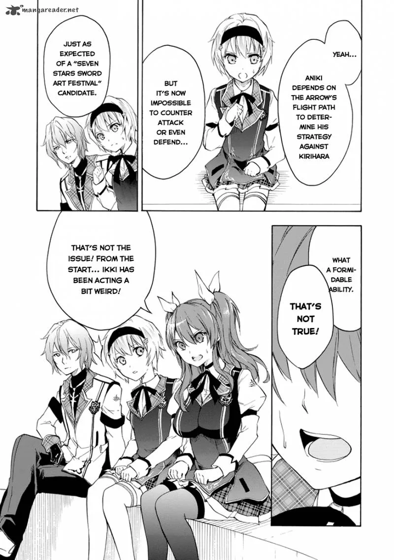 Rakudai Kishi no Cavalry Chapter 8 page 15