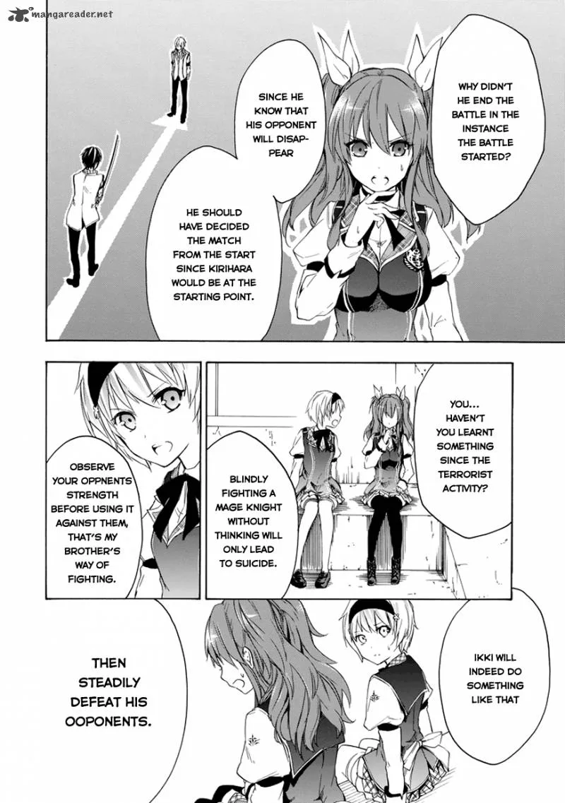 Rakudai Kishi no Cavalry Chapter 8 page 16