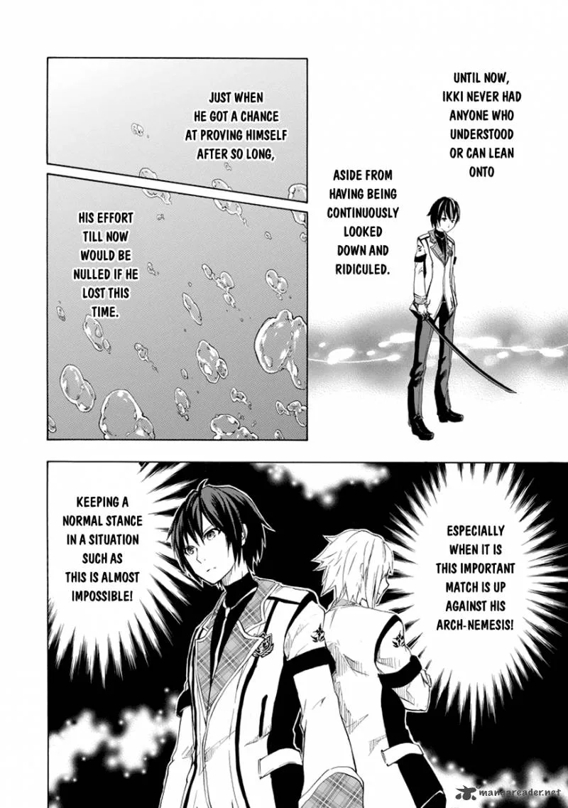 Rakudai Kishi no Cavalry Chapter 8 page 22