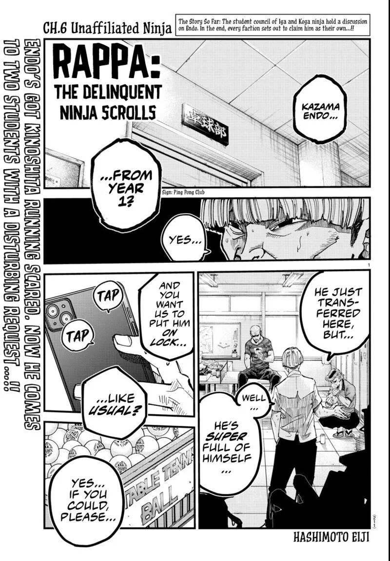 Rappa - Yankee Ninpuuchou Chapter 6 page 1