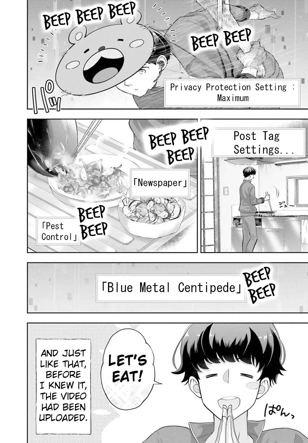 Rare Monster? Sore, Tada no Gaichuu desu yo ~Shiranumani Dungeon-ka Shita Jitaku de no Nichijou Seikatsu ga Haishinsarete Bazuttan desu ga~ Chapter 1 page 19