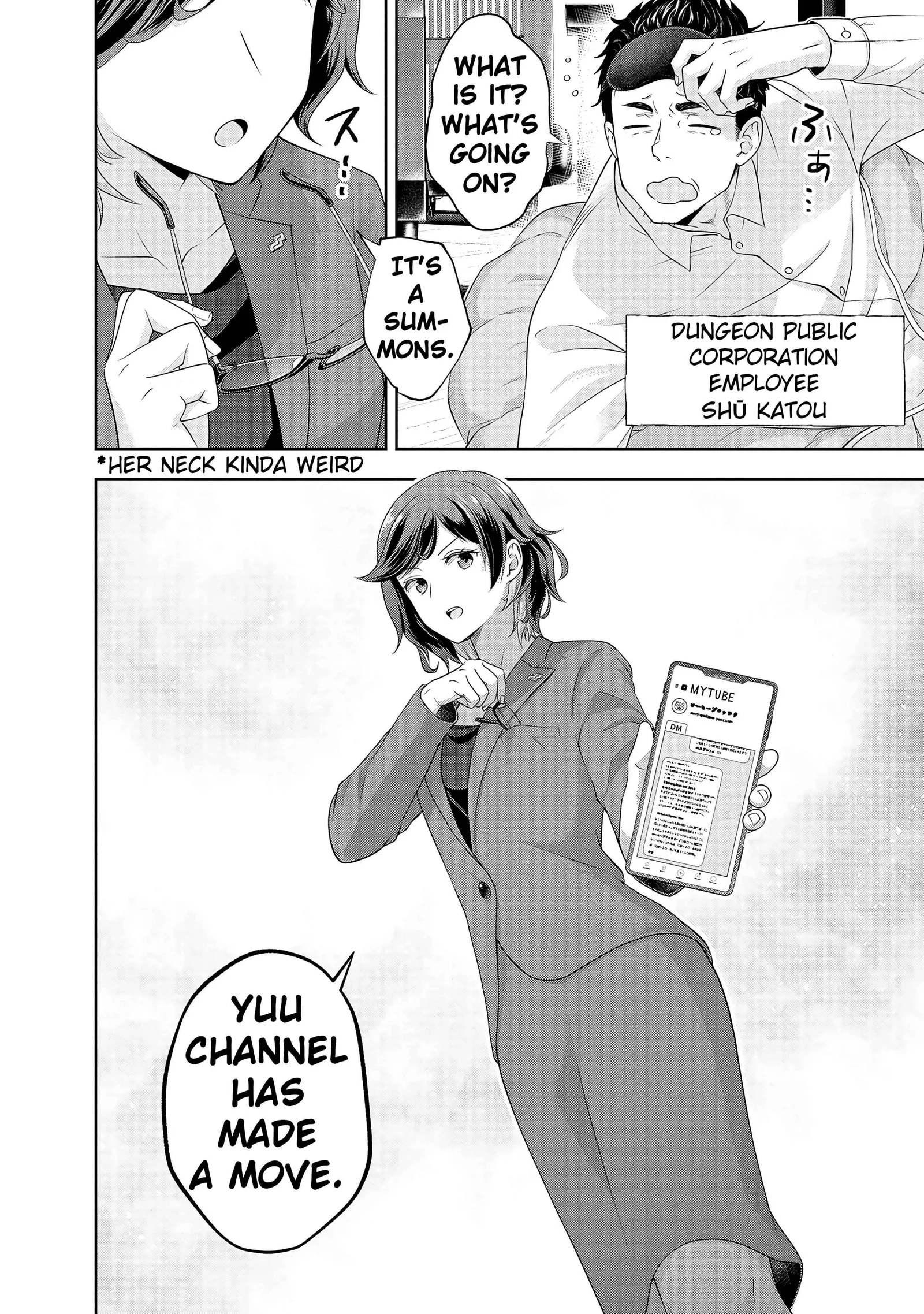Rare Monster? Sore, Tada no Gaichuu desu yo ~Shiranumani Dungeon-ka Shita Jitaku de no Nichijou Seikatsu ga Haishinsarete Bazuttan desu ga~ Chapter 7 page 14