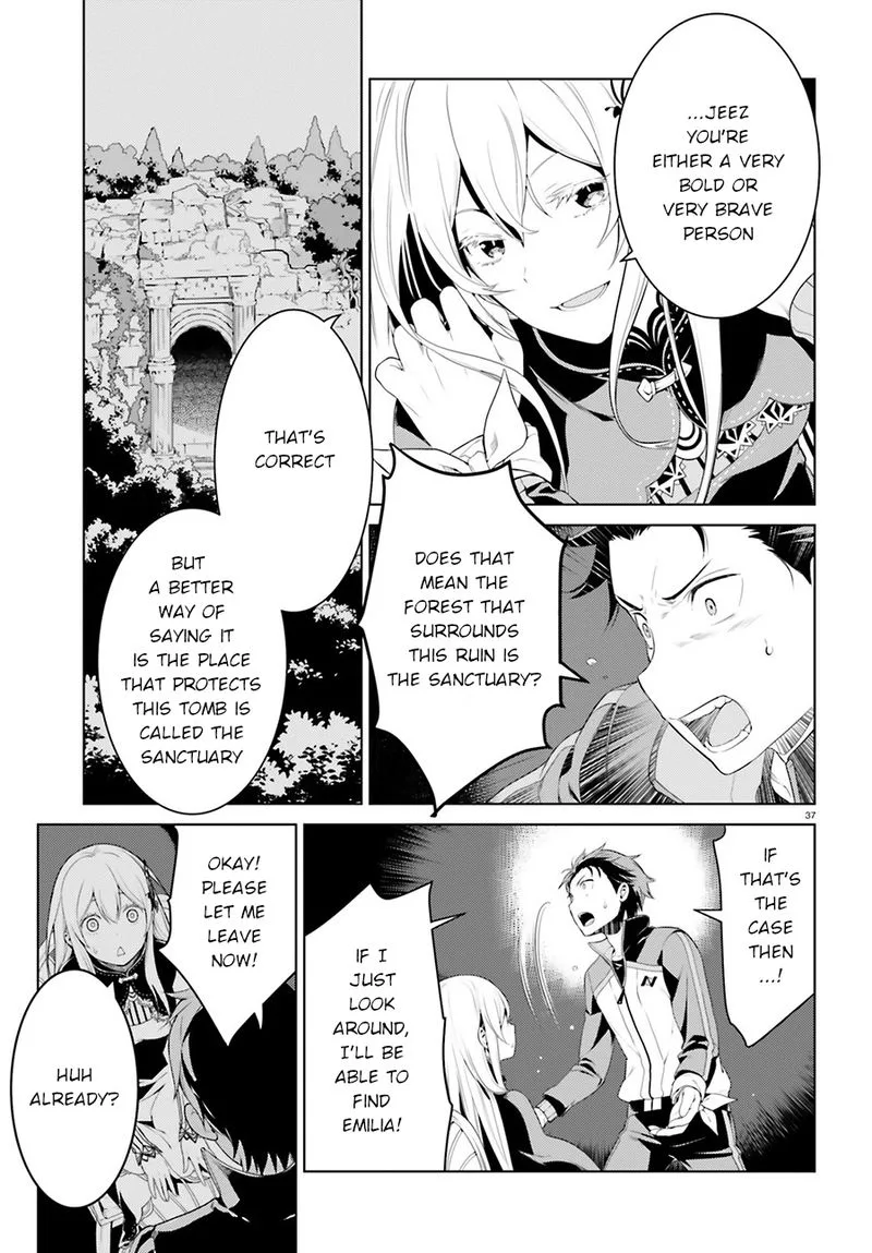 Re:Zero Kara Hajimeru Isekai Seikatsu Dai 4-shou - Seiiki to Gouyoku no Majo Chapter 3 page 36